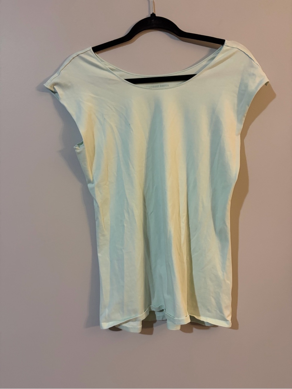 DownEast Light Mint Sleeveless Tank Top